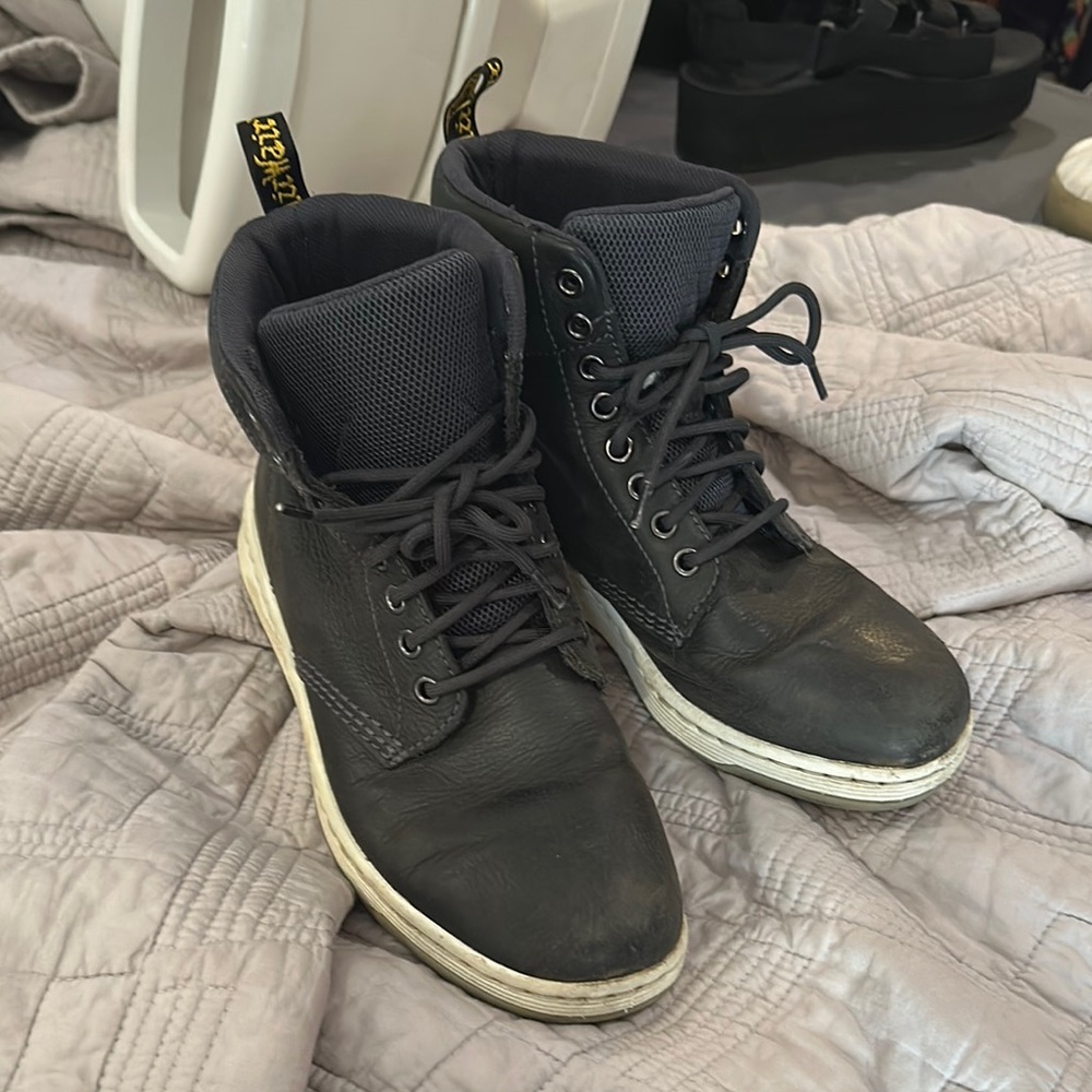 Dr. Martens Black motorcycle type boots